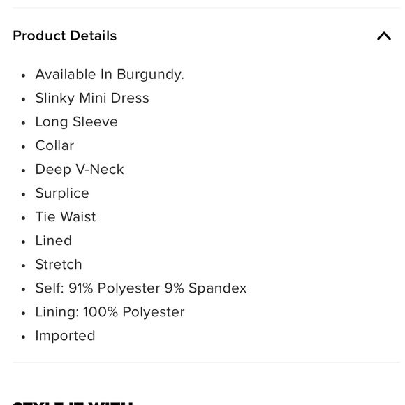 Fashion Nova Wrap Mini Dress - Picture 6 of 10